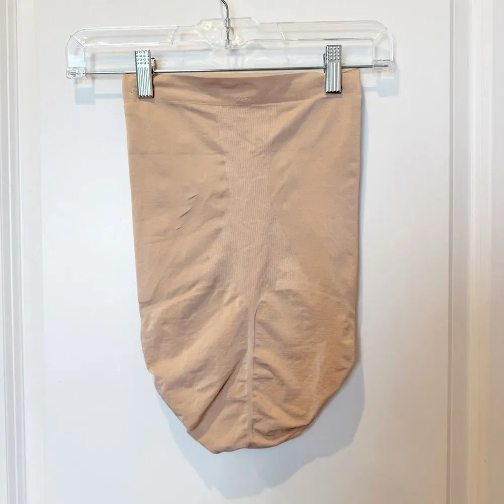 Spanx Womens OnCore High Waisted Briefs Size Small‎ Nude Sculpting Slimming